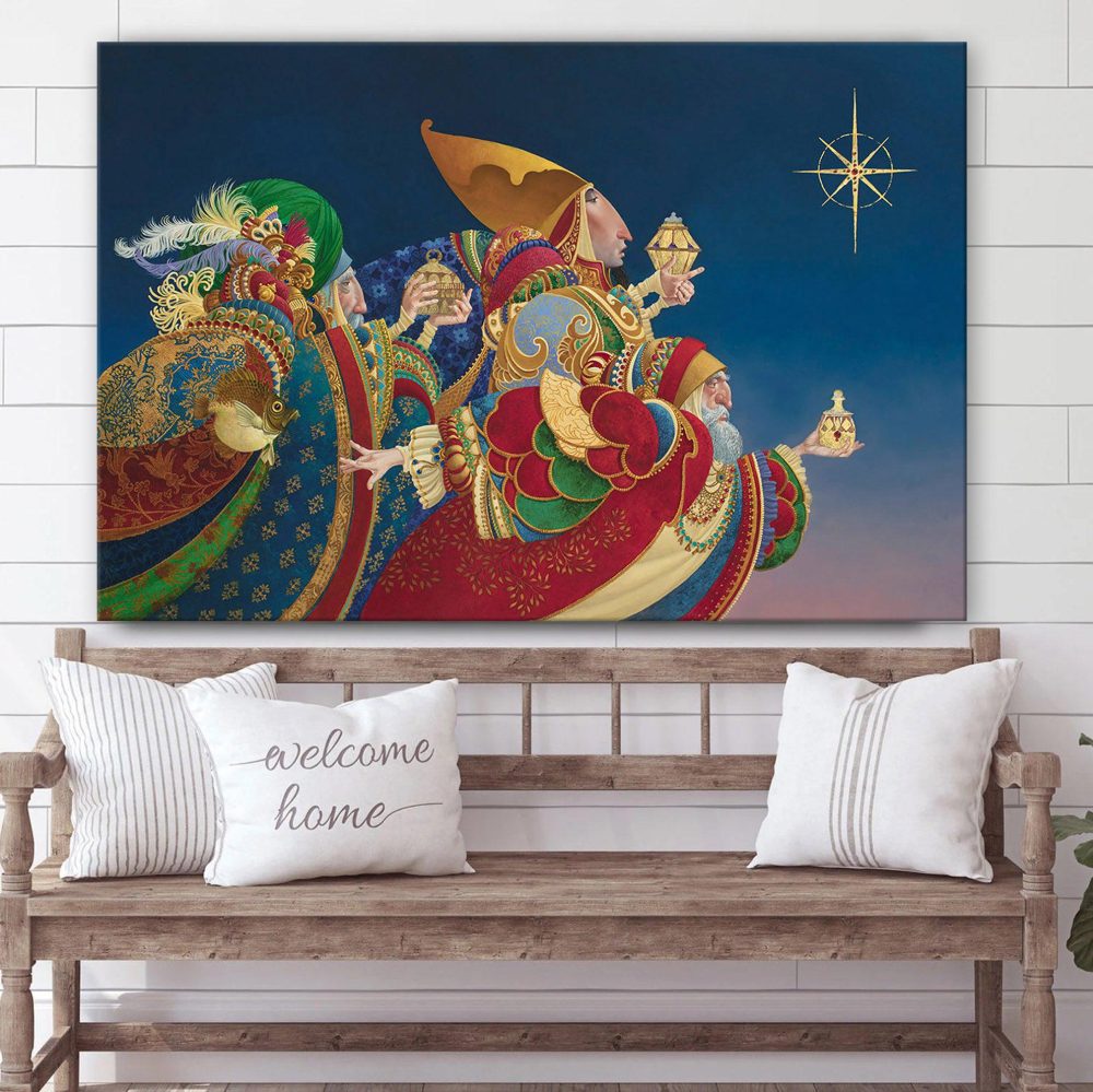 We Three Kings Canvas Wall Art