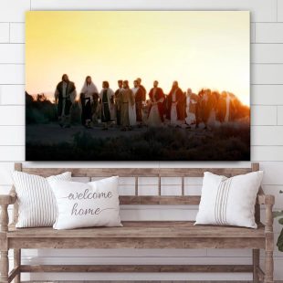 Whom Do Men Say That I Am Canvas Wall Art