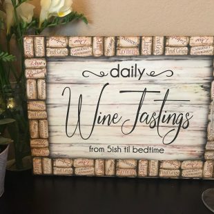 Wine Tastings Daily Canvas Wall Art