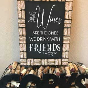 Wine With Friends Canvas Wall Art