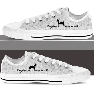 Toy Fox Terrier Low Top Dog Walking Shoes Men Women