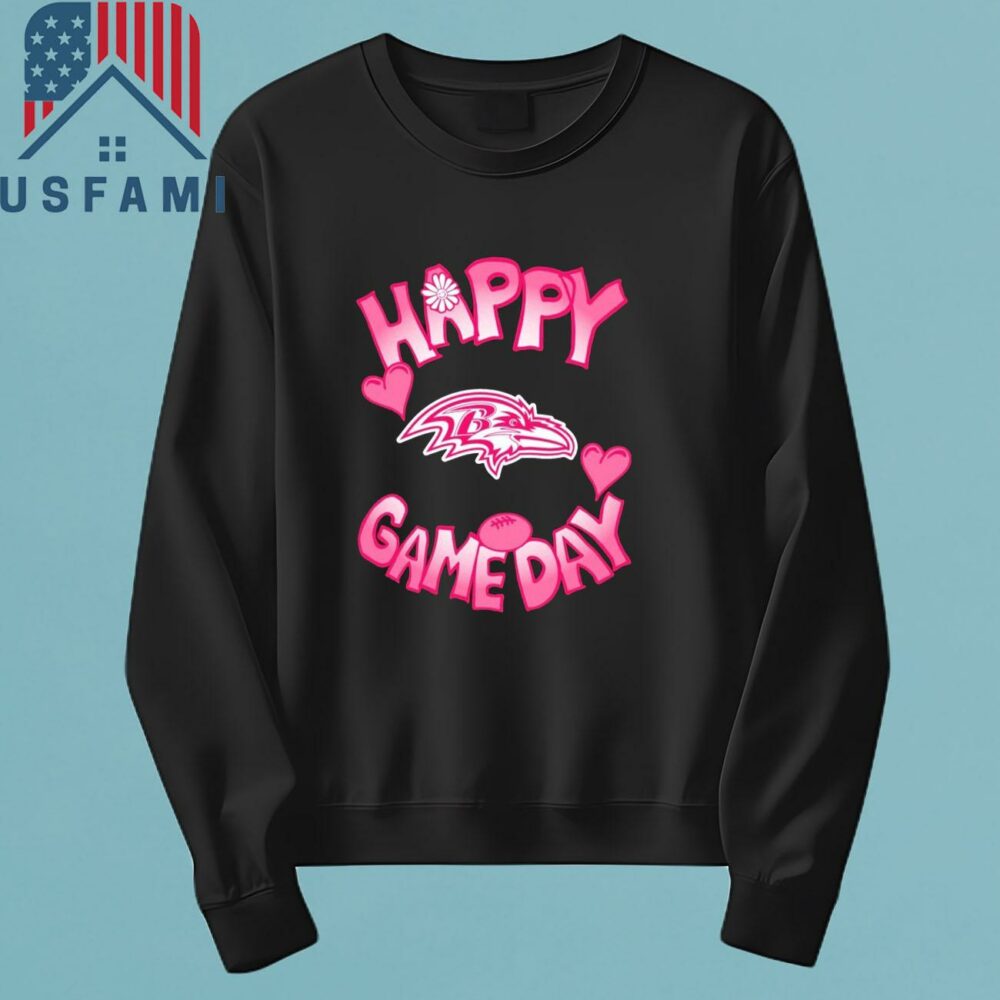 Baltimore Ravens Valentines Day Happy Gameday T-Shirt, Sweatshirt, Hoodie
