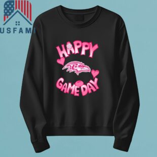 Baltimore Ravens Valentines Day Happy Gameday T-Shirt, Sweatshirt, Hoodie