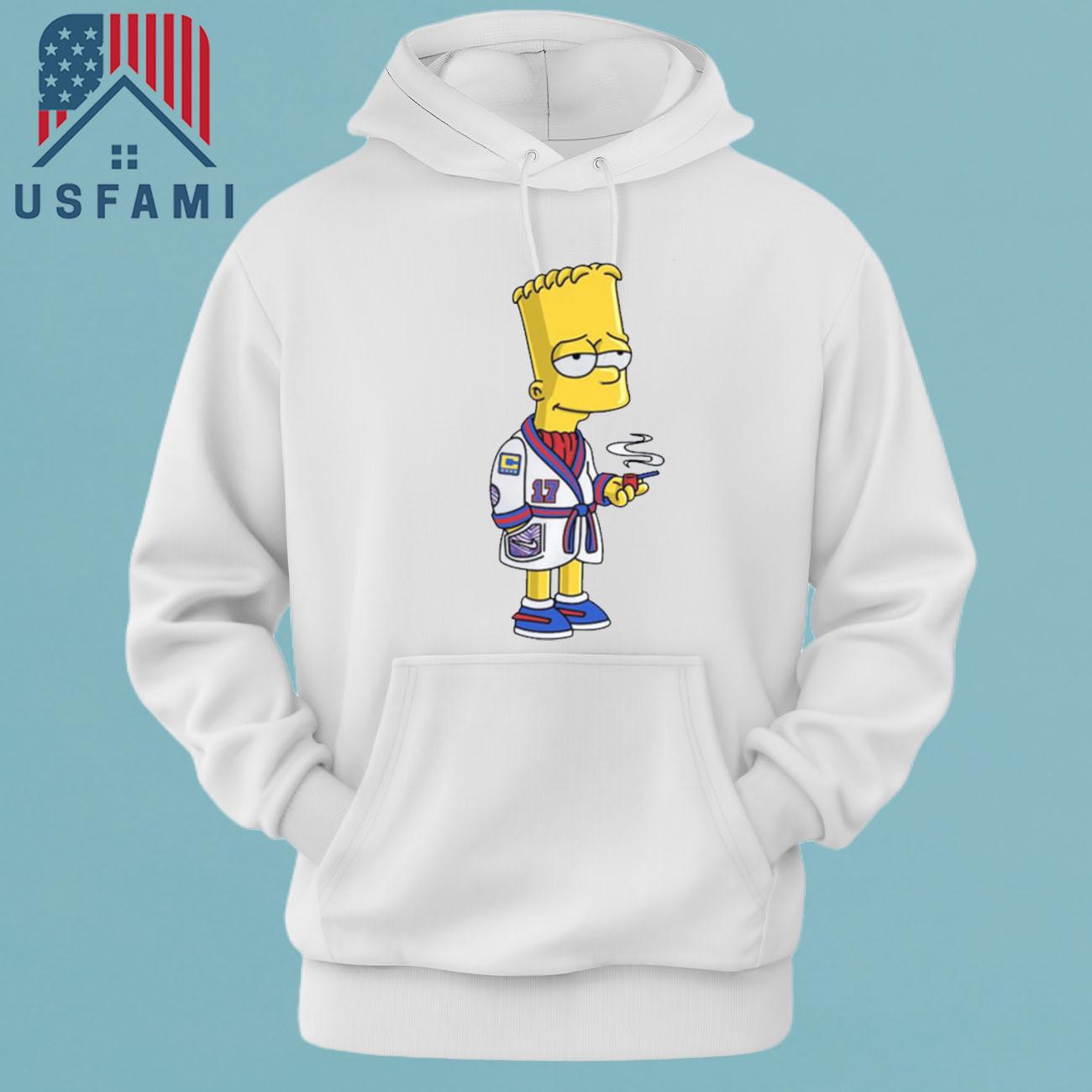 Buffalo Bills Bart Simpsons T-Shirt Buffalo Bills Bart Simpsons T-Shirt
