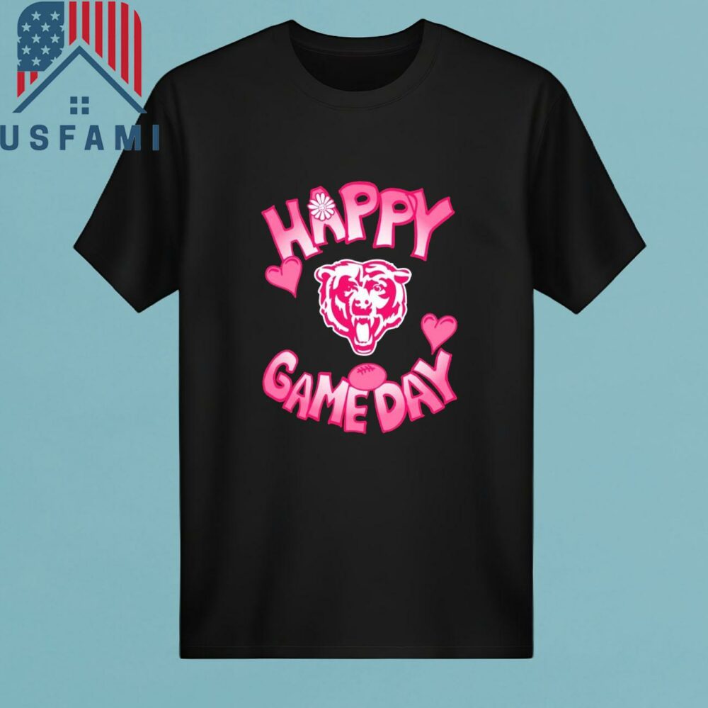 Chicago Bears Valentines Day Happy Gameday T-Shirt, Sweatshirt, Hoodie