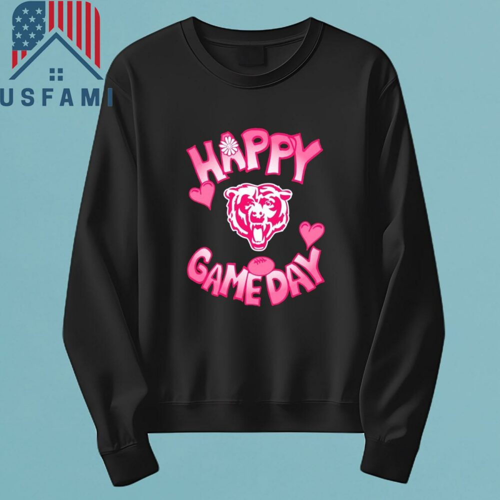 Chicago Bears Valentines Day Happy Gameday T-Shirt, Sweatshirt, Hoodie