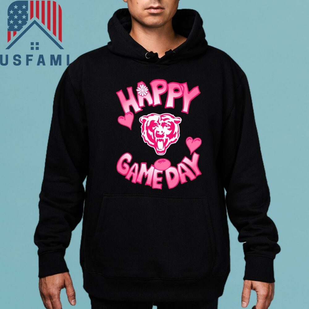 Chicago Bears Valentines Day Happy Gameday T-Shirt, Sweatshirt, Hoodie