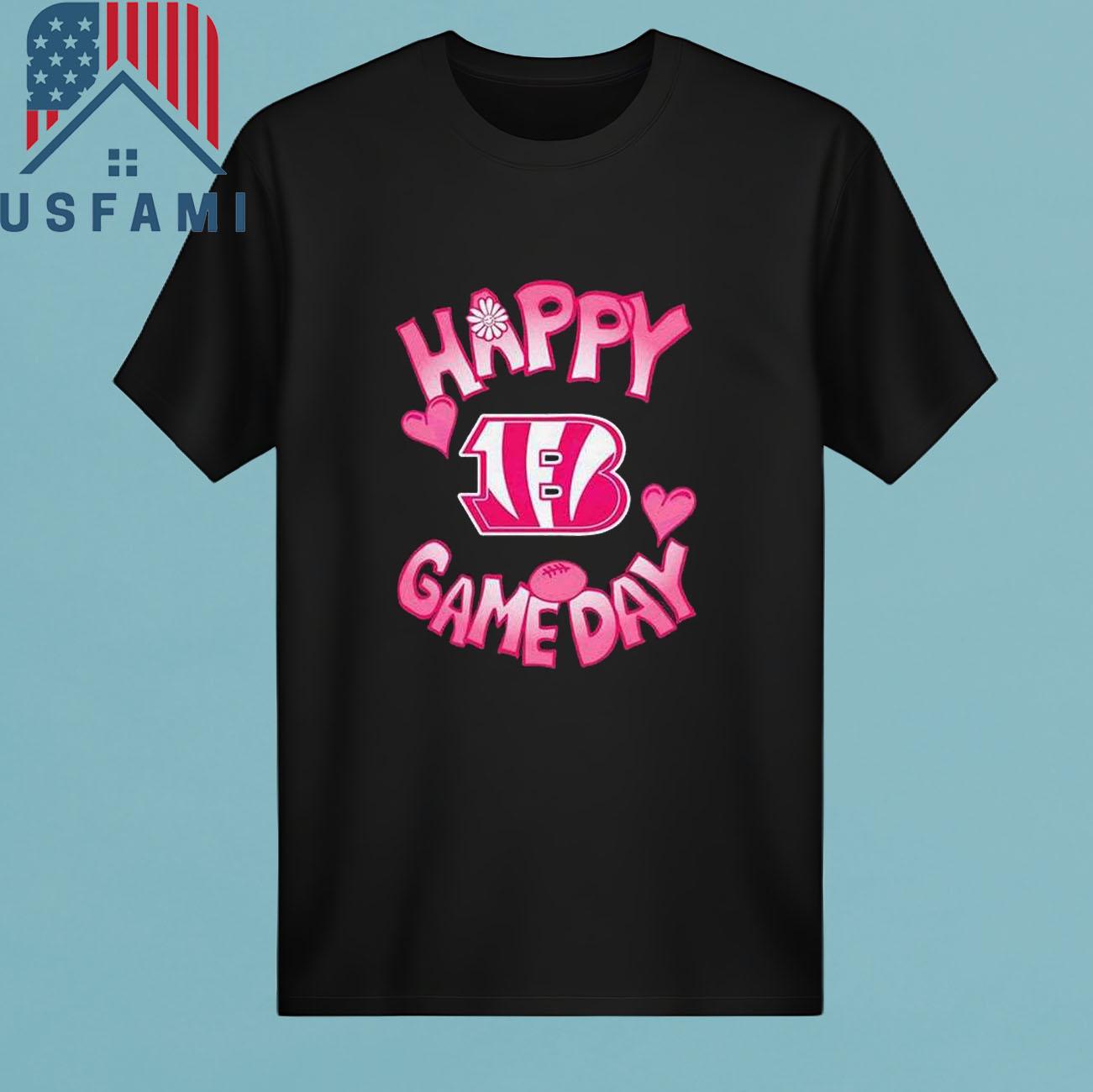 Cincinnati Bengals Valentines Day Happy Gameday T-Shirt, Sweatshirt, Hoodie Cincinnati Bengals Valentines Day Happy Gameday T-Shirt, Sweatshirt, Hoodie