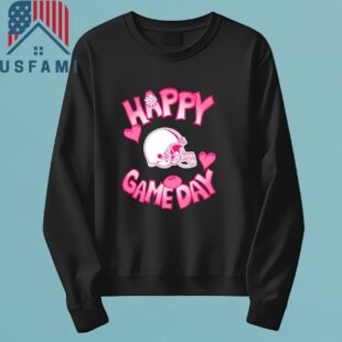 Cleveland Browns Valentines Day Happy Gameday T-Shirt, Sweatshirt, Hoodie