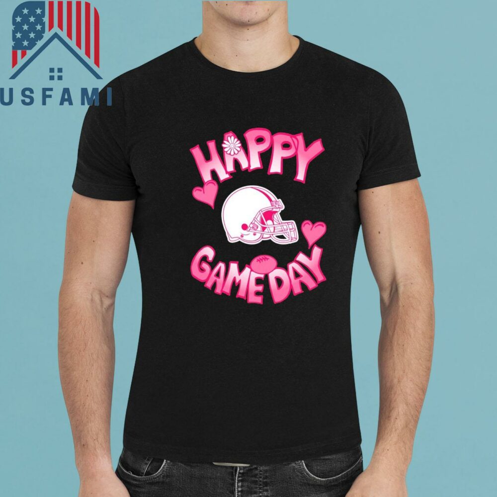 Cleveland Browns Valentines Day Happy Gameday T-Shirt, Sweatshirt, Hoodie