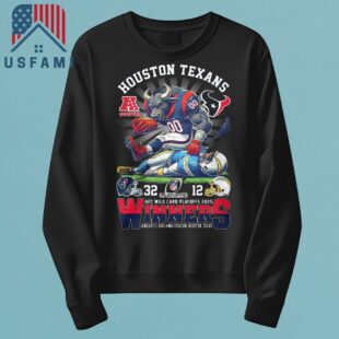 Houston Texans AFC Wild Card Playoffs 2025 Winners T-Shirt