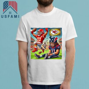 Kansas City Chiefs Aim For Victory Over Houston Texans T-Shirt