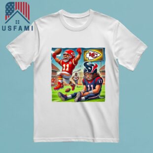 Kansas City Chiefs Aim For Victory Over Houston Texans T-Shirt