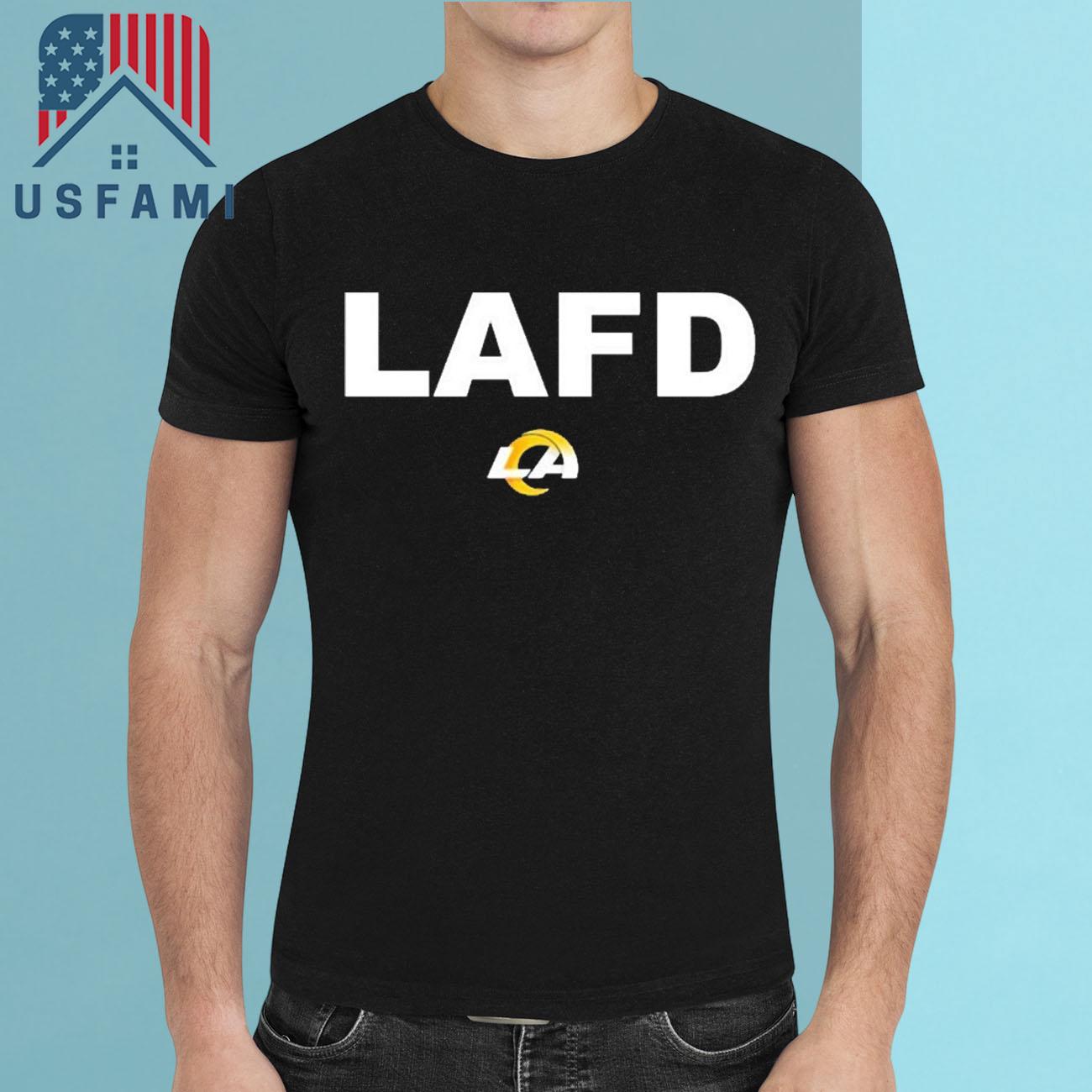 Los Angeles Rams Coach Sean McVay LAFD T-Shirt Los Angeles Rams Coach Sean McVay LAFD T-Shirt