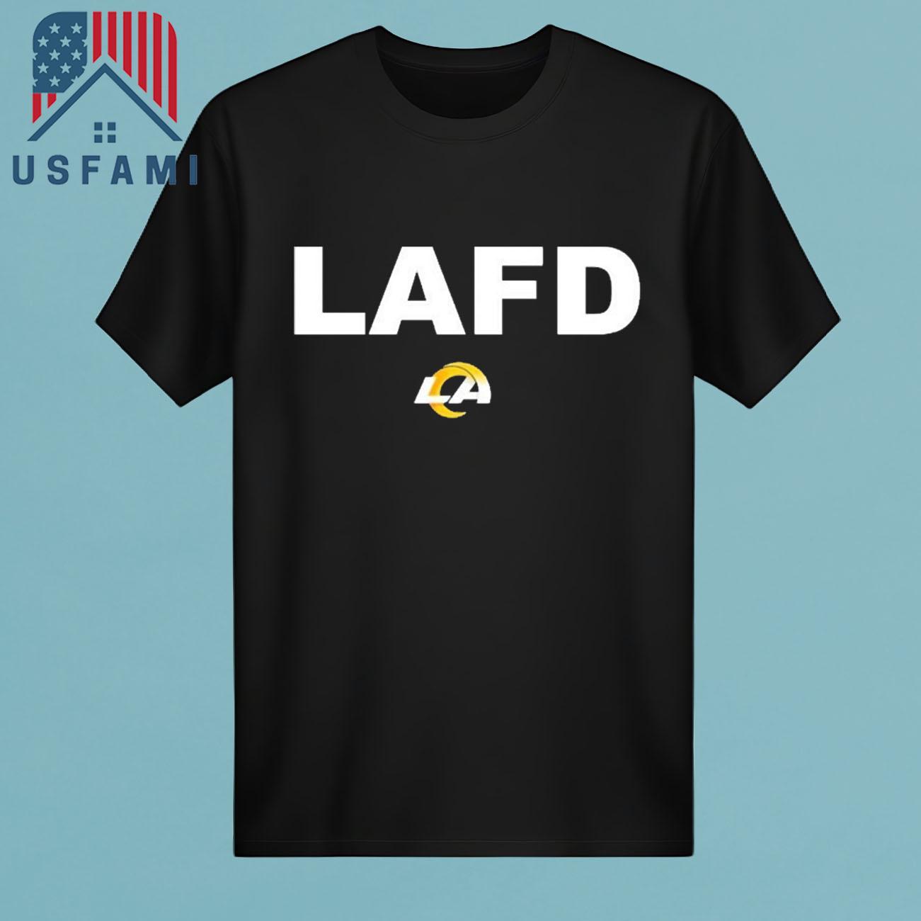 Los Angeles Rams Coach Sean McVay LAFD T-Shirt Los Angeles Rams Coach Sean McVay LAFD T-Shirt