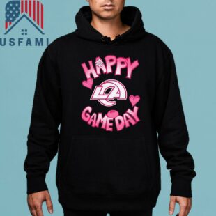 Los Angeles Rams Valentines Day Happy Gameday T-Shirt, Sweatshirt, Hoodie
