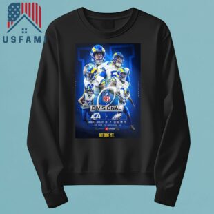 Los Angeles Rams Vs Philadelphia Eagles NFL Divisional Round Matchups 2025 On Sunday January 19th T-Shirt