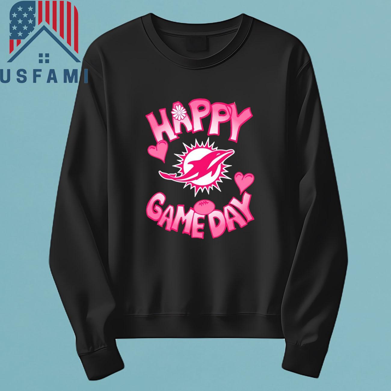Miami Dolphins Valentines Day Happy Gameday T-Shirt, Sweatshirt, Hoodie Miami Dolphins Valentines Day Happy Gameday T-Shirt, Sweatshirt, Hoodie