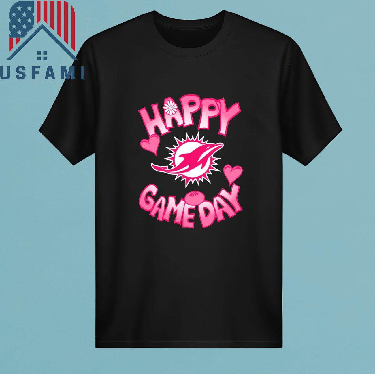 Miami Dolphins Valentines Day Happy Gameday T-Shirt, Sweatshirt, Hoodie Miami Dolphins Valentines Day Happy Gameday T-Shirt, Sweatshirt, Hoodie