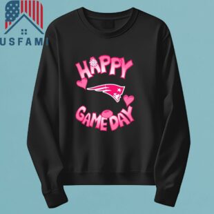New England Patriots Valentines Day Happy Gameday T-Shirt, Sweatshirt, Hoodie