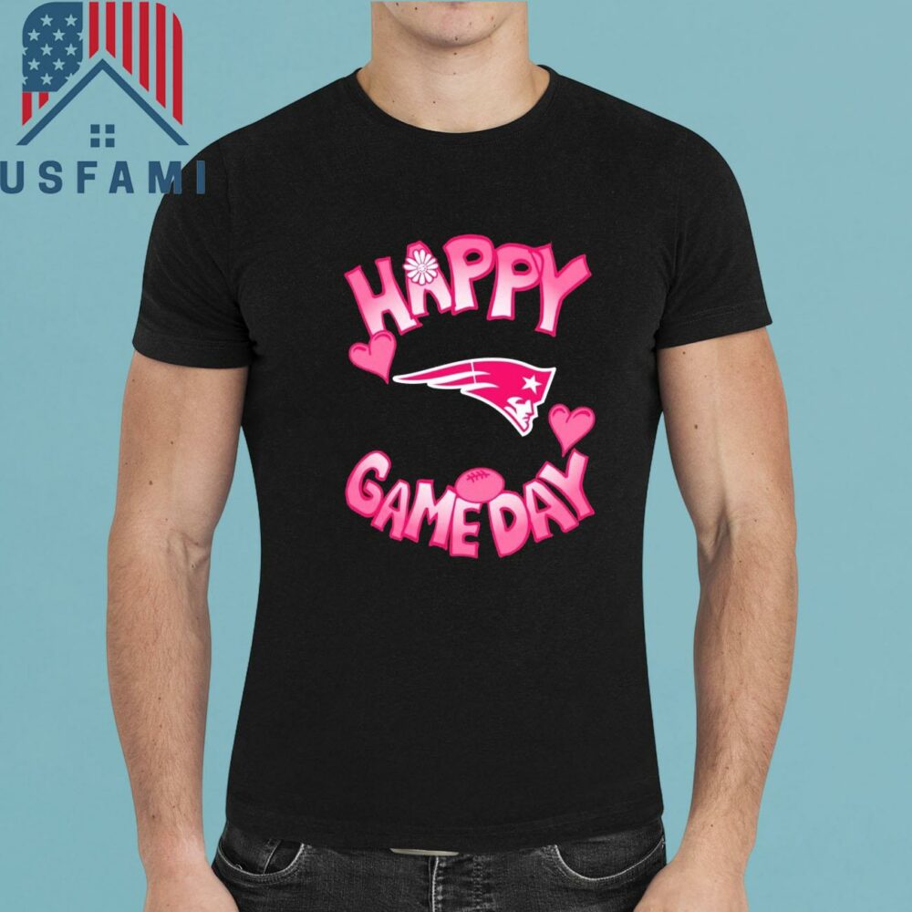 New England Patriots Valentines Day Happy Gameday T-Shirt, Sweatshirt, Hoodie