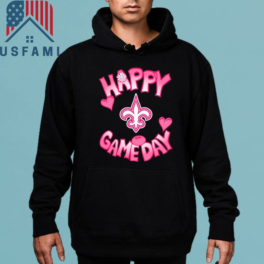 New Orleans Saints Valentines Day Happy Gameday T-Shirt, Sweatshirt, Hoodie