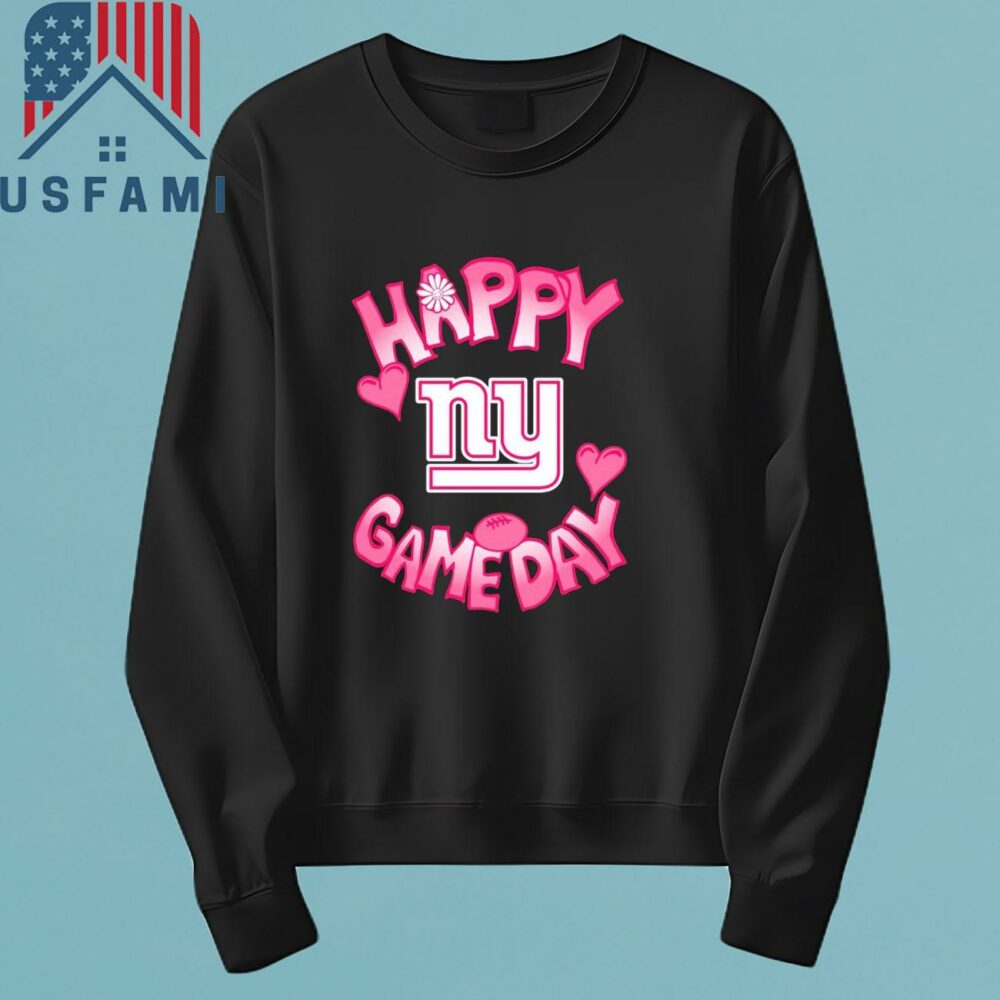 New York Giants Valentines Day Happy Gameday T-Shirt, Sweatshirt, Hoodie