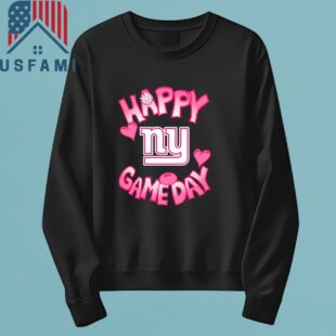New York Giants Valentines Day Happy Gameday T-Shirt, Sweatshirt, Hoodie