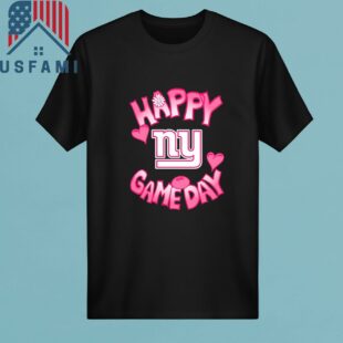New York Giants Valentines Day Happy Gameday T-Shirt, Sweatshirt, Hoodie