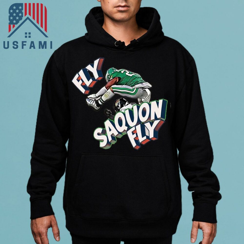 Philadelphia Eagles Fly Saquon Fly T-Shirt