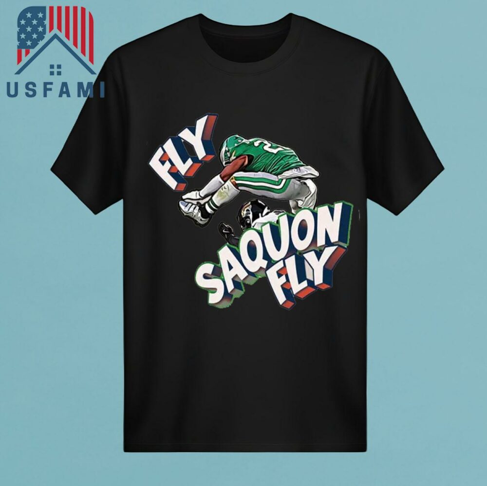 Philadelphia Eagles Fly Saquon Fly T-Shirt