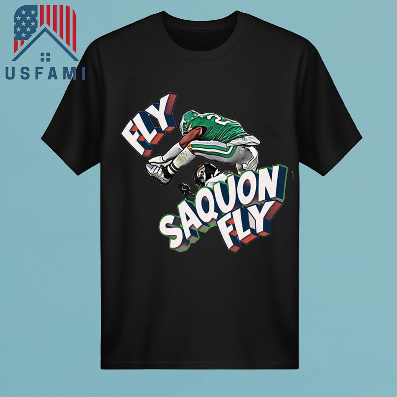 Philadelphia Eagles Fly Saquon Fly T-Shirt Philadelphia Eagles Fly Saquon Fly T-Shirt