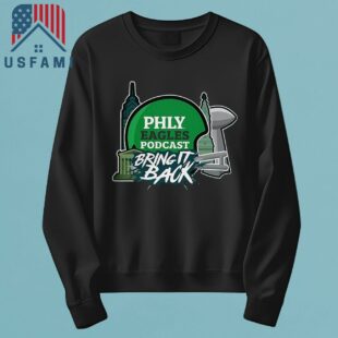 Philadelphia Eagles Philly Eagles Podcast Bring It Back 2025 T-Shirt
