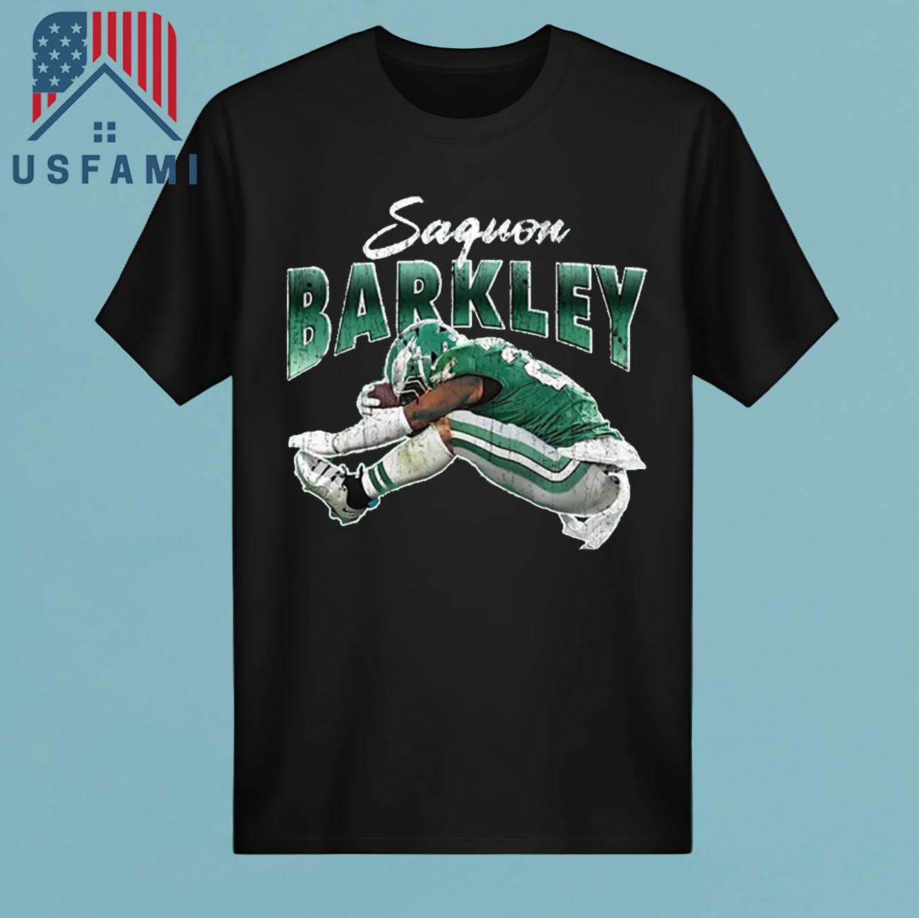Philadelphia Eagles Rugby Saquon Barkley T-Shirt Philadelphia Eagles Rugby Saquon Barkley T-Shirt