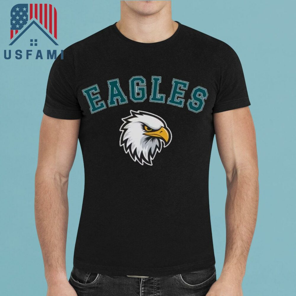 Philadelphia Eagles Vintage Eagles Flying Bird T-Shirt