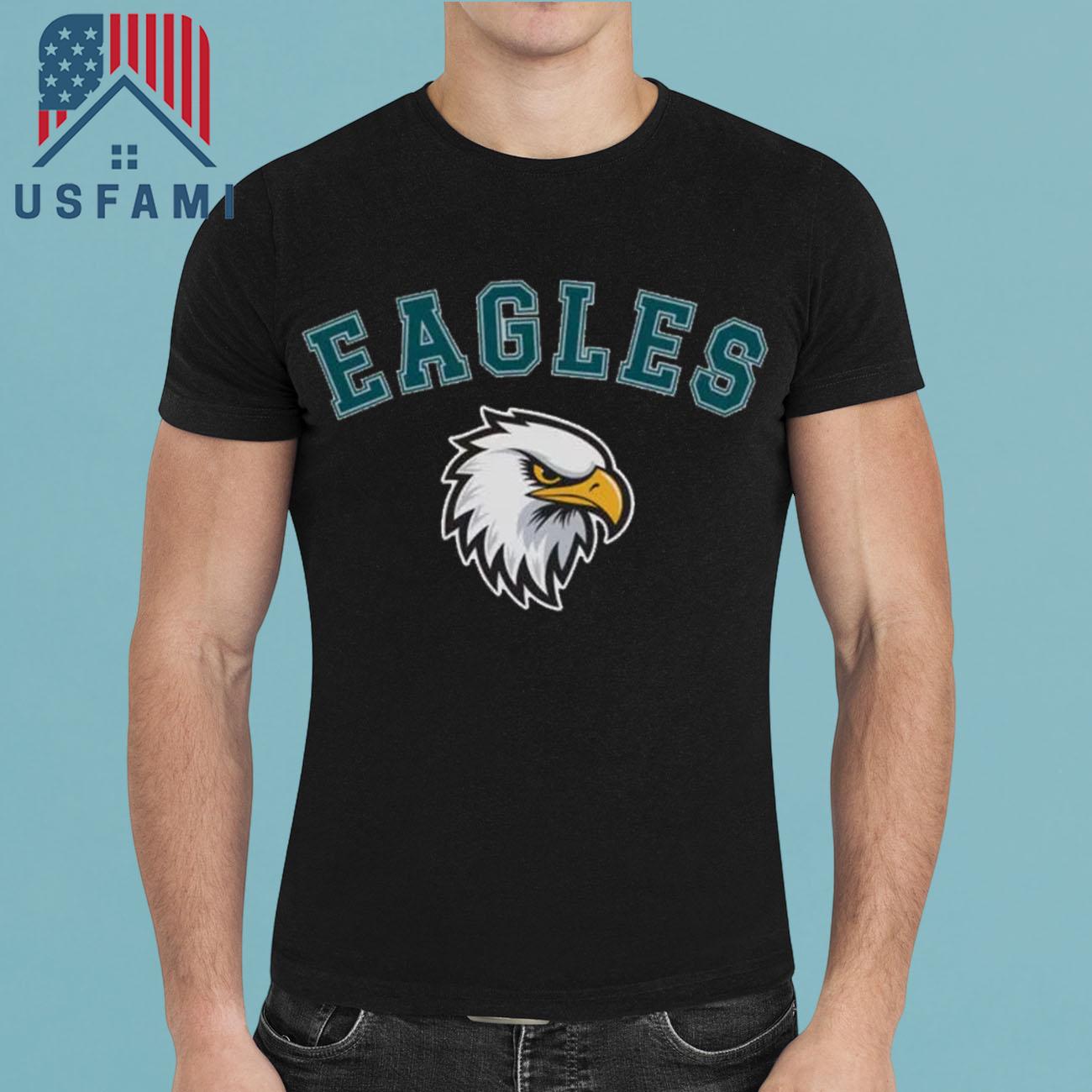 Philadelphia Eagles Vintage Eagles Flying Bird T-Shirt Philadelphia Eagles Vintage Eagles Flying Bird T-Shirt