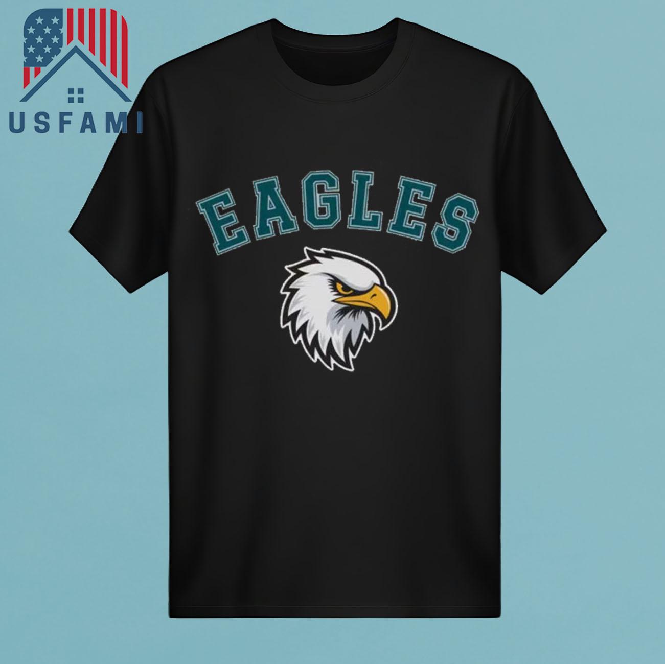 Philadelphia Eagles Vintage Eagles Flying Bird T-Shirt Philadelphia Eagles Vintage Eagles Flying Bird T-Shirt