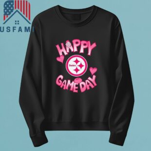 Pittsburgh Steelers Valentines Day Happy Gameday T-Shirt, Sweatshirt, Hoodie