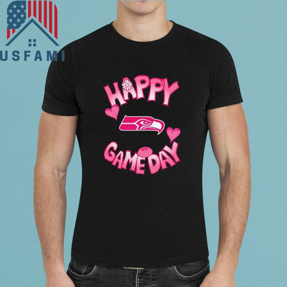 Seattle Seahawks Valentines Day Happy Gameday T-Shirt, Sweatshirt, Hoodie