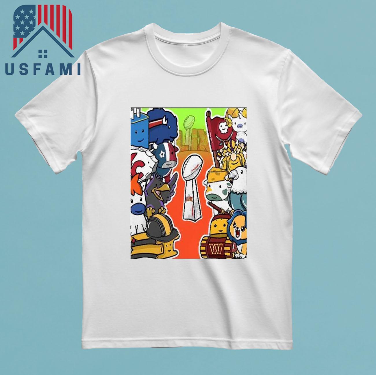 Super Bowl 2025 The Playoff Picture T-Shirt Super Bowl 2025 The Playoff Picture T-Shirt