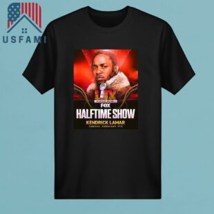 Super Bowl LIX Halftime Show Kendrick Lamar 2025 T-Shirt