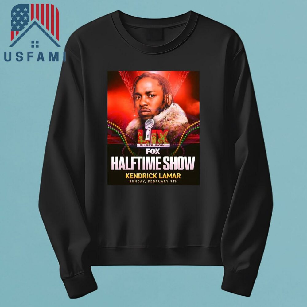 Super Bowl LIX Halftime Show Kendrick Lamar 2025 T-Shirt