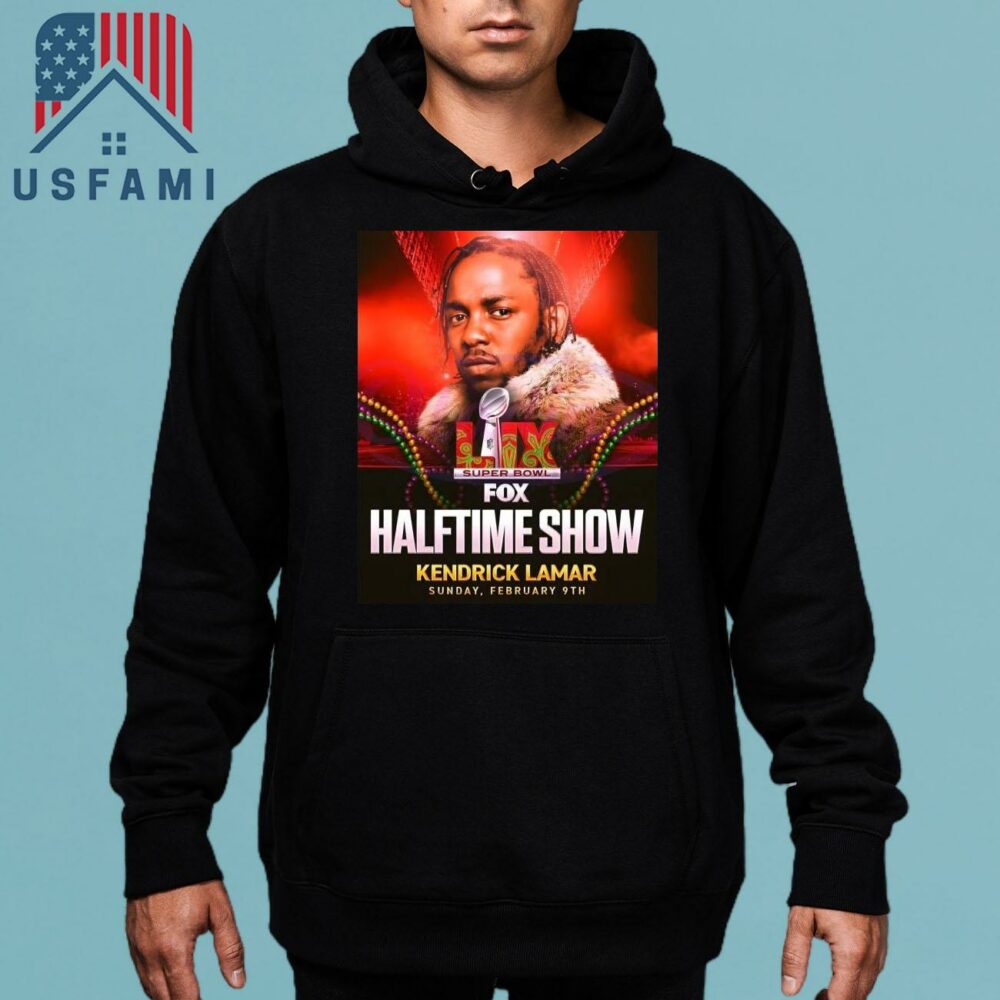 Super Bowl LIX Halftime Show Kendrick Lamar 2025 T-Shirt