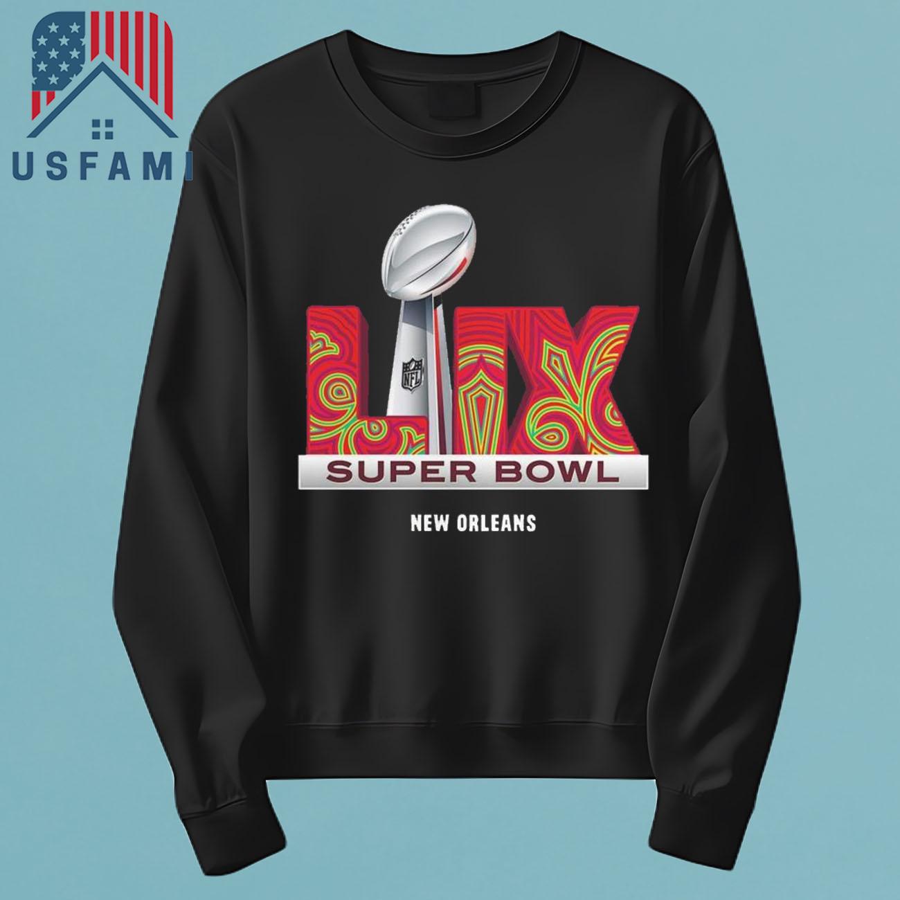 Super Bowl LIX New Orleans 2025 T-Shirt Super Bowl LIX New Orleans 2025 T-Shirt