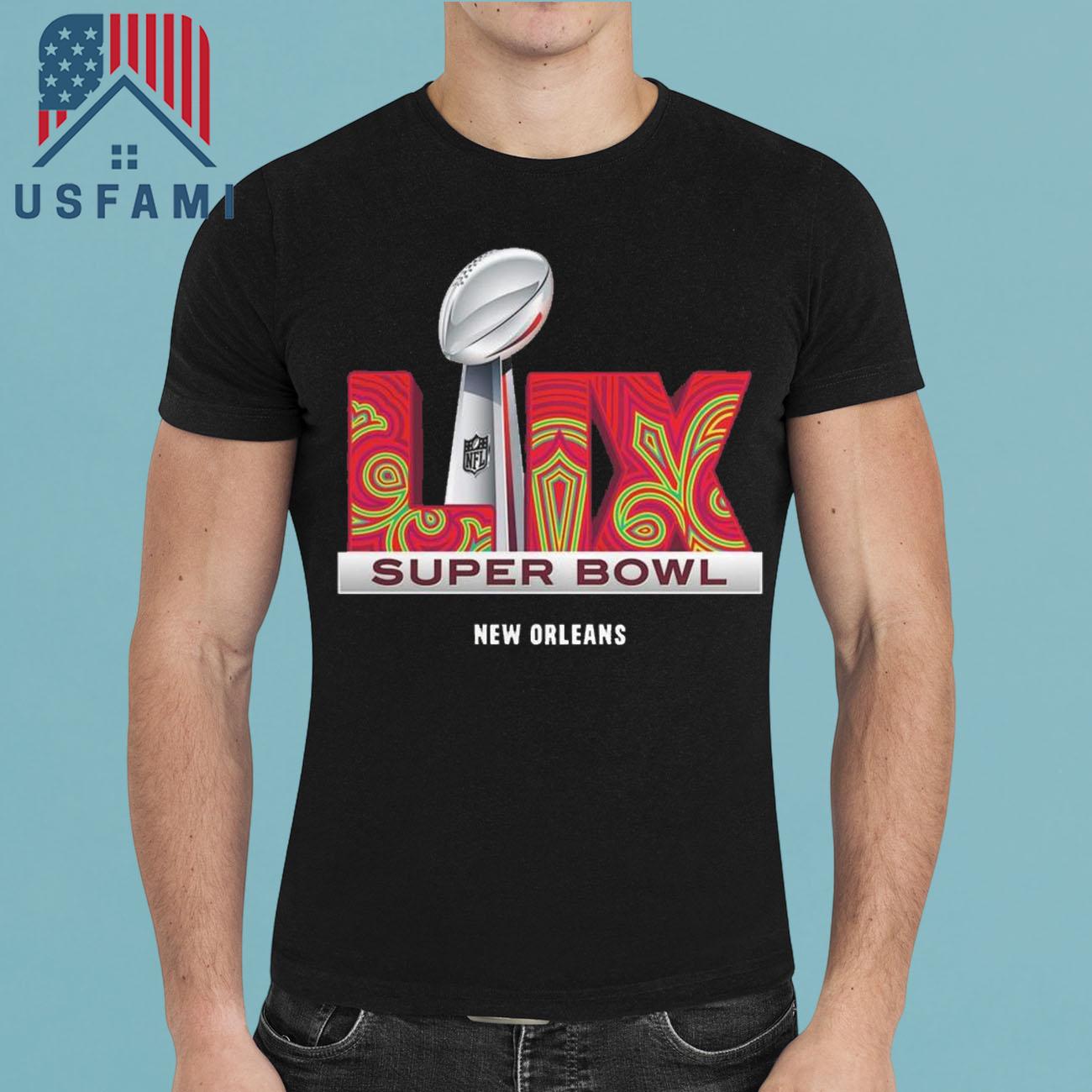 Super Bowl LIX New Orleans 2025 T-Shirt Super Bowl LIX New Orleans 2025 T-Shirt