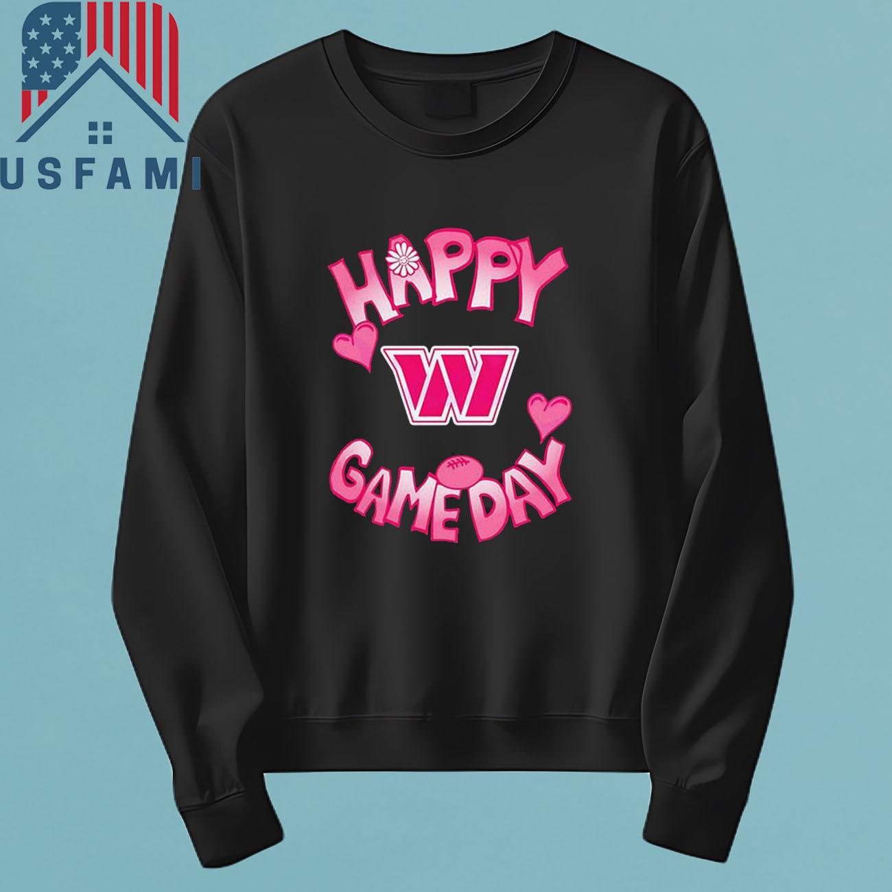 Washington Commanders Valentines Day Happy Gameday T-Shirt, Sweatshirt, Hoodie Washington Commanders Valentines Day Happy Gameday T-Shirt, Sweatshirt, Hoodie